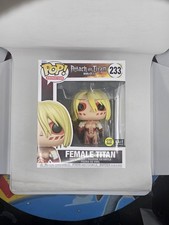 Funko Pop Attack on Titan Female Titan (Glows in the Dark) Bait (Exclusive) #233