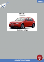 PDF VW Golf 4 (97-06) Reparaturanleitung Elektrische Anlage