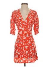 RIXO for Target Women Orange Casual Dress 2