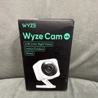 Wyze Cam v4 2.5K Wired Wi-Fi Indoor/Outdoor Color Night Vision Spotlight
