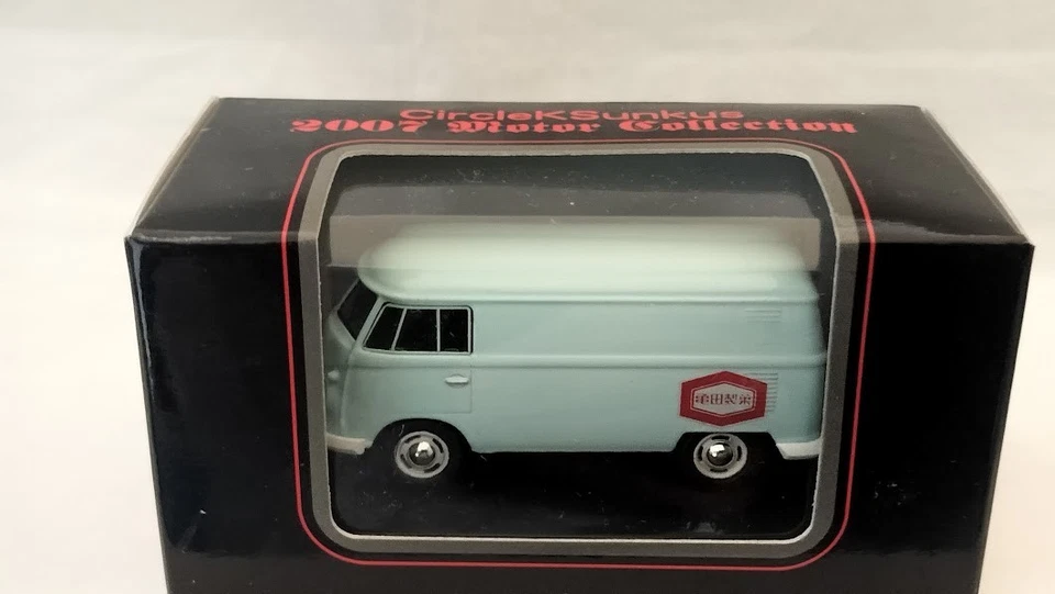 Coche diecast exclusivo Sunkus KYOSHO Volkswagen tipo 2 furgoneta Kameda Seika 2007 Foto 4 de 4