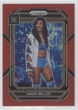 2023 Panini Prizm WWE Red Prizm 120/299 Amari Miller #149 6ns