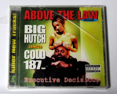 BIG HUTCH - Executive Decisions NEW/SEALED CD 1999 Westworld rap/hip hop + FREE