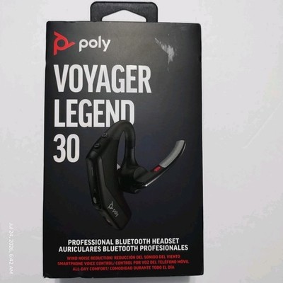 NEW!  Poly Voyager Legend 30 Wireless Noise Cancelling In-Ear Headset Black