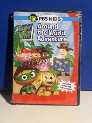 PBS Kids  Super Why  Around the World Adventure ++  (DVD)  BRAND NEW & SEALED!