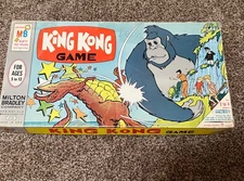 Vintage 1966 Milton Bradley Co. King Kong Board game ages 5-12