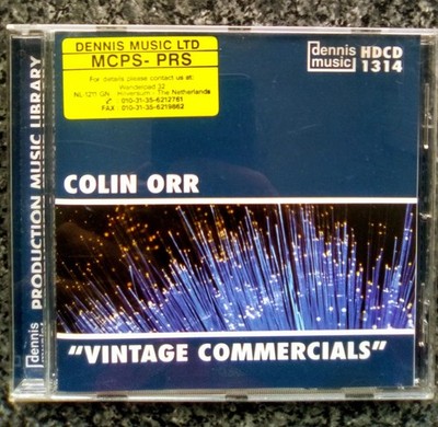 VINTAGE COMMERCIALS CD music Library Production