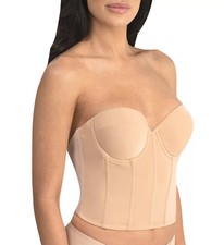 Dominique 6380 Brie Microfiber Bustier Bra