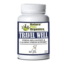 Organic Pet Systems Travel Well Calming Stress Motion Sickness Relief