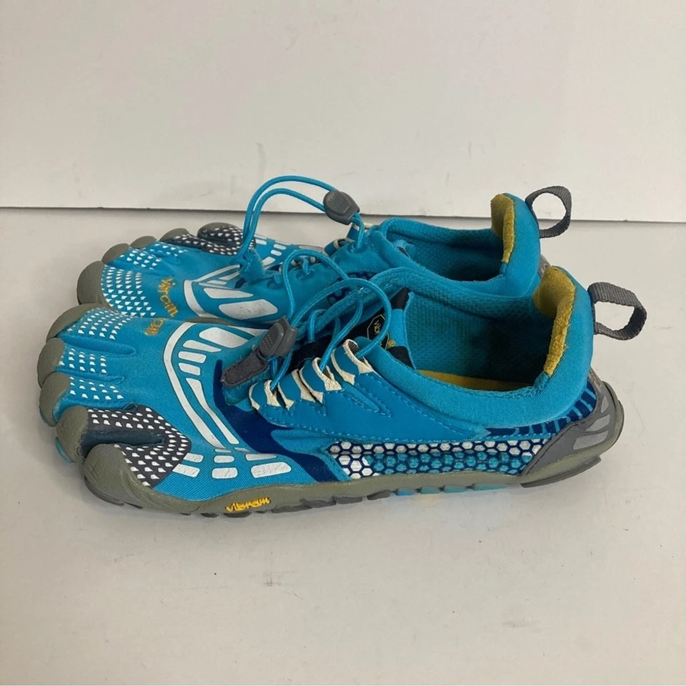 Vibram FiveFingers Shoes Womens 37 US 7 7.5 Blue KMD LS Barefoot Minimalist - Image 3 of 4