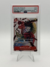 PSA 9 MINT MONKEY D. LUFFY- ST01-012 (3rd ANV TMNT 3 Brothers Pack) ST01-012 REG