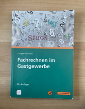 Pfannenberg Fachrechnen im Gastgewerbe Arbeit...