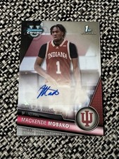 2023-24 BOWMAN CHROME U MACKENZIE MGBAKO CHROME PROSPECTS AUTOGRAPH CARD