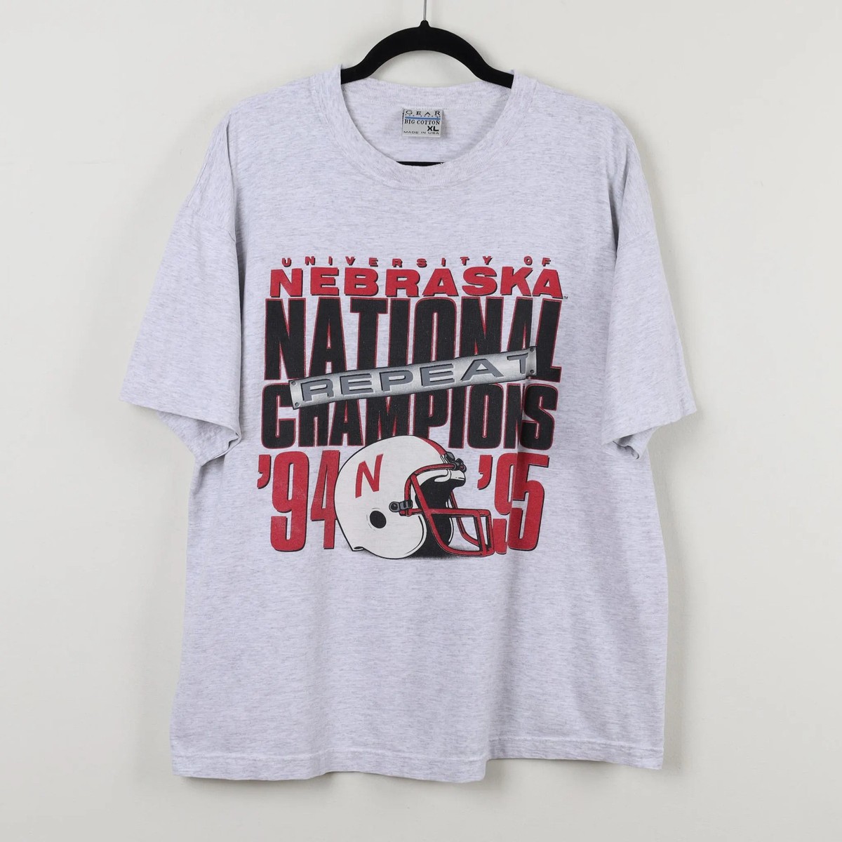 Vintage 90s University of Nebraska Huskers Champions 1994-95 