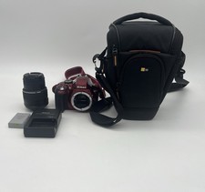 Nikon D3300 24.2MP DSLR Camera Kit w/ 18-55mm Len, Battery, Charger, and Case