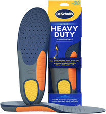 Heavy Duty Support Insole Orthotics, Big  Tall, 200Lbs , Wide Feet, Shock Absor