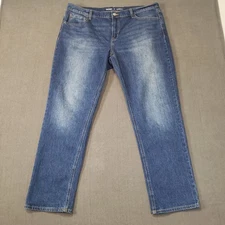 Old Navy Jeans Womens Size 16 Wow BoyFriend Mid Rise Straight