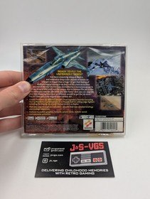 Sega Dreamcast AirForce Delta CIB Tested Manual Water Damage