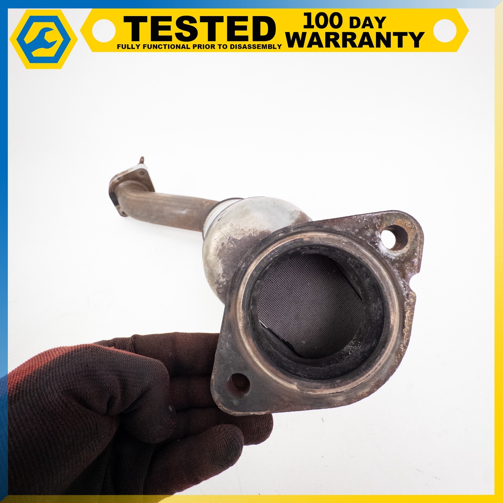 05-07 CHEVROLET CORVETTE C6 6.0L FRONT LEFT DRIVER SIDE EXHAUST DOWNPIPE OEM