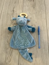 Baby Blue DRAGON Plush TEETHER Stuffed Animal Douglas Cuddle Toys