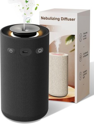 Wireless Home & Car Waterless Essential Oil Diffuser [Black]