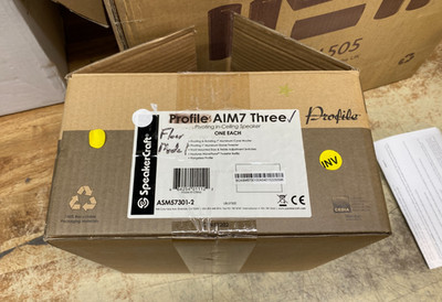 SpeakerCraft Profile AIM7 Three 7  In-Ceiling Speaker ASM57301-2