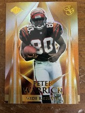 2000 Collector's Edge Graded Golden Edge Peter Warrick #GE44 234/2000 (RC)