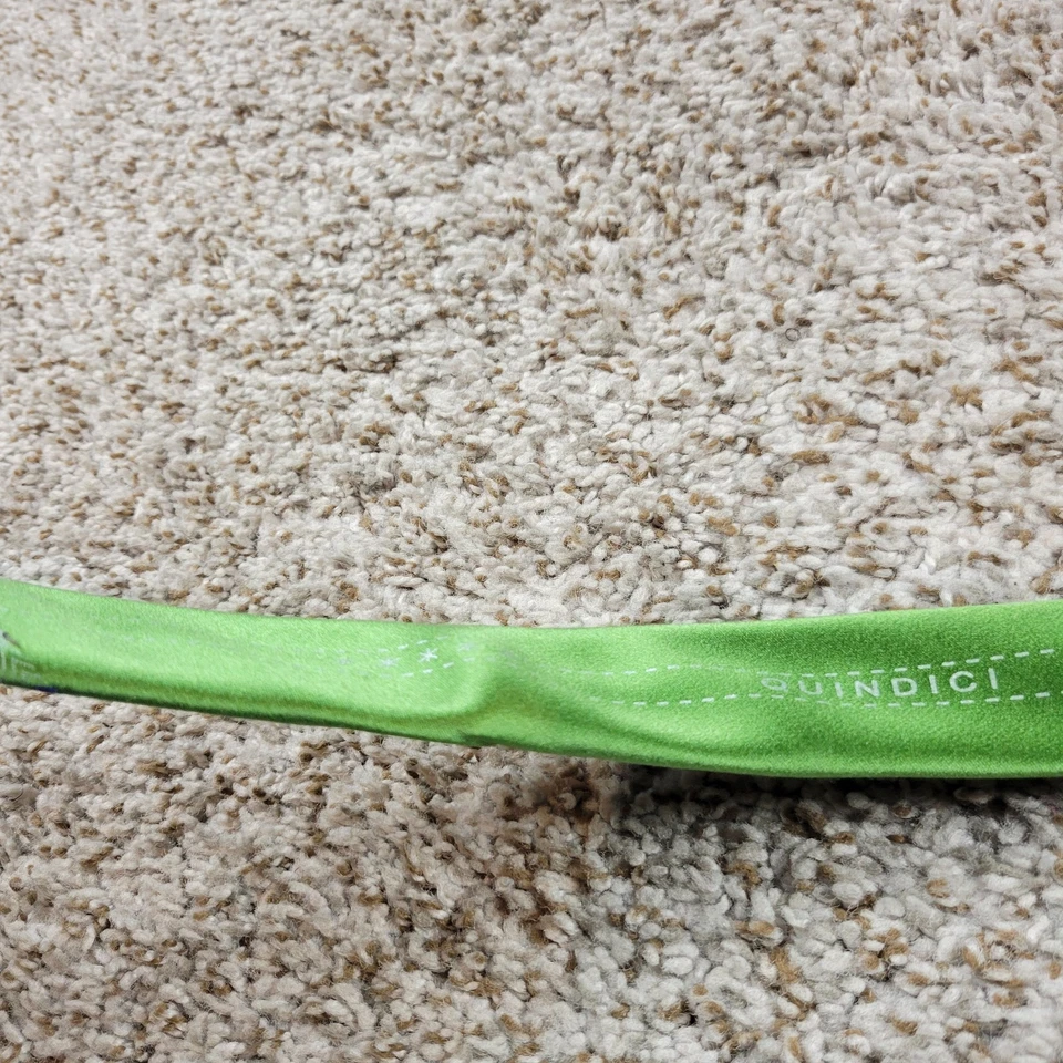 Gravata masculina ERMENEGILDO ZEGNA QUINDICI #108 100% SEDA colorida feita na Itália - Imagem 2 de 4