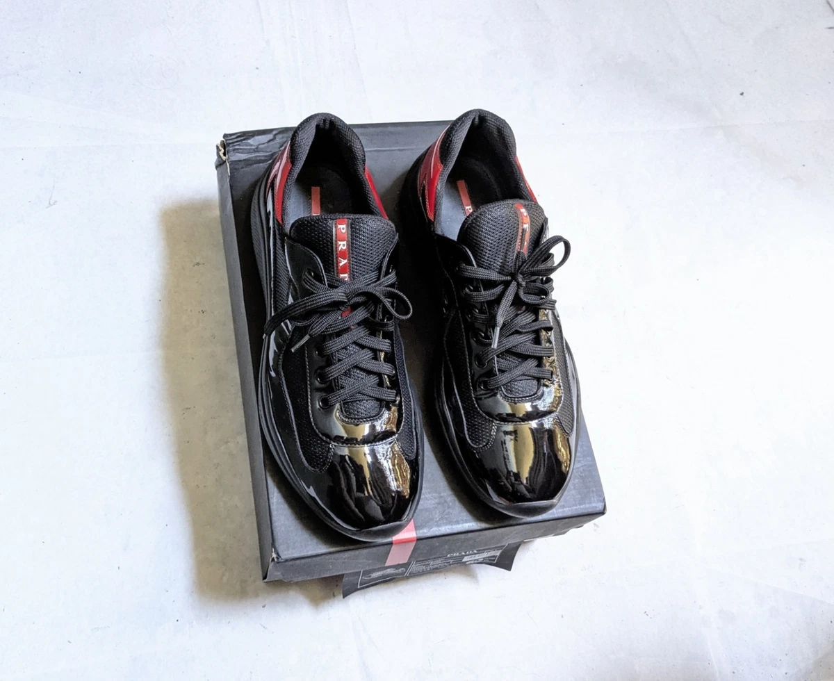 Prada America's Cup Sport Red Grey for sale | eBay