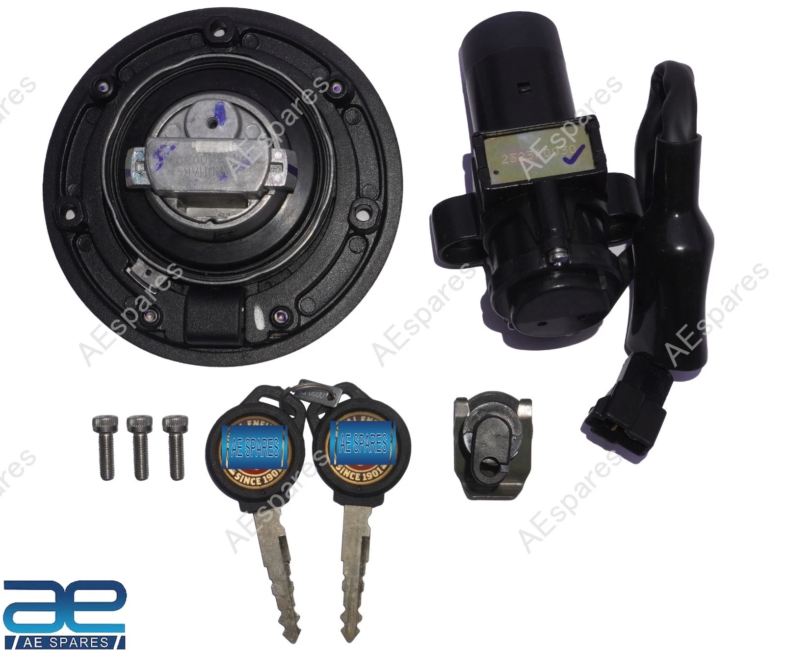 Fits Royal Enfield Himalayan 411 Common Key Set 5 1041276