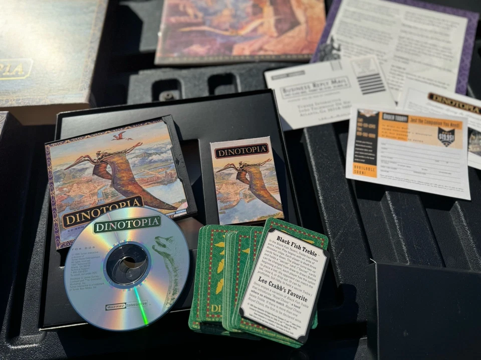 Dinotopia (PC, 1995, Turner Interactive) BIG BOX CIB Foto 2 de 4