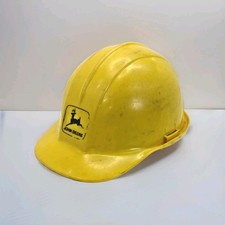 Yellow John Deere Sellstrom 690 Sell Gard Hard Hat Vintage Made In USA -ii