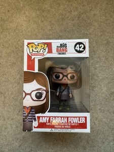 Figurine Funko Pop The Big Bang Theory #42 Amy Farrah Fowler Tenue Rose
