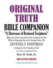 Terry N Trent Original Truth Bible Companion (Paperback) (UK IMPORT)