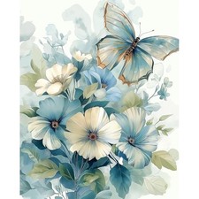 Paint by Numbers for Adults Beginners Paint by Number Kit Butterfly, ART-07