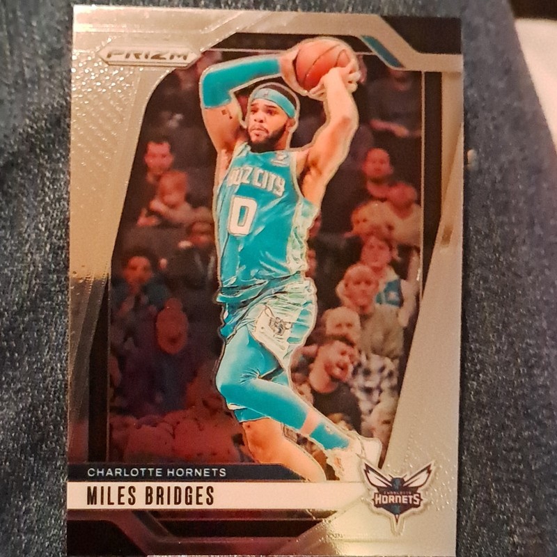 Panini 2024-25 Prizm Basketball Miles Bridges Charlotte Hornets #43 Base