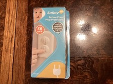 Safety 1st Secure Press Electrical Plug Protectors pack of 36 