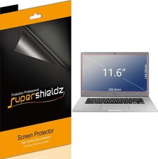 High Definition Clear Shield Laptop Screen Protector 11.6" 16:9 Aspect Ratio-3pc