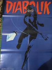 Diabolik Il Primo Poster Allegato All'albo "La Morte Sulla Collina" (Ristampa)