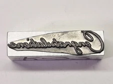 OEM Howard Imprinting Co Embossing Die: K-33 "Congratulations"  2 3/8" x 5/8"
