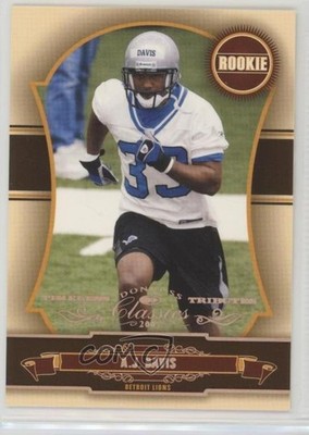 2007 Donruss Classics Timeless Tributes Bronze /100 AJ Davis #273 Rookie RC 0t2