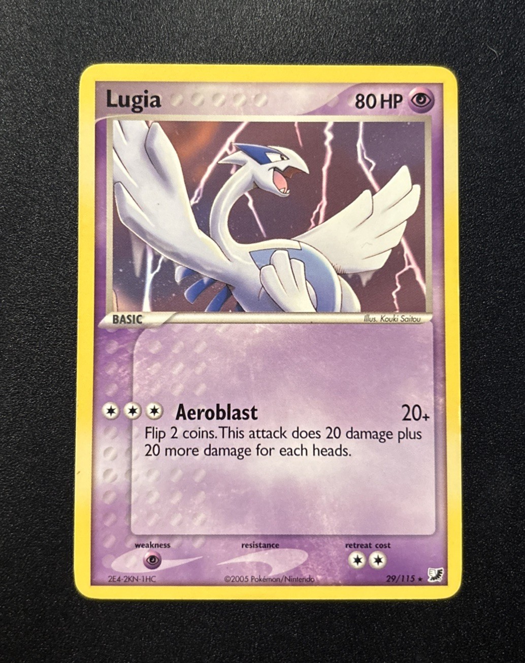 Pokemon Card - Lugia Unseen Forces 29/115 Rare Non-Holo