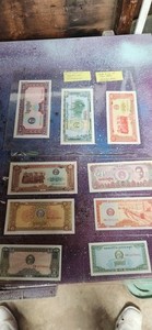 CAMBODIA CAMBODGE  RIELS BANK NOTE LOT 9 Total. UNCIRCULATED. 