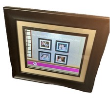 HP df820b2-17 LCD Digital Photo Frame Black Beige PictBridge Clock Calendar