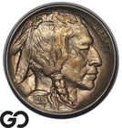 1913 Buffalo Nickel Type 1 Mound Variety, Choice Gem BU++ First Year Issue 5C