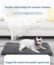 Dog Bed Soft Pet Cushion 30Inch Dog Crate Puppy Cat Mattress Washable Pad Mat
