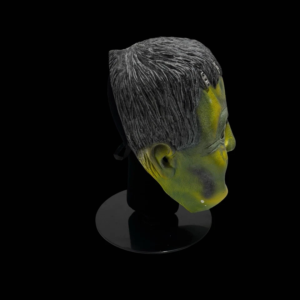 Vintage Child/Young Adult Sized Halloween Latex Frankenstein Mask. RARE! - Image 3 of 4