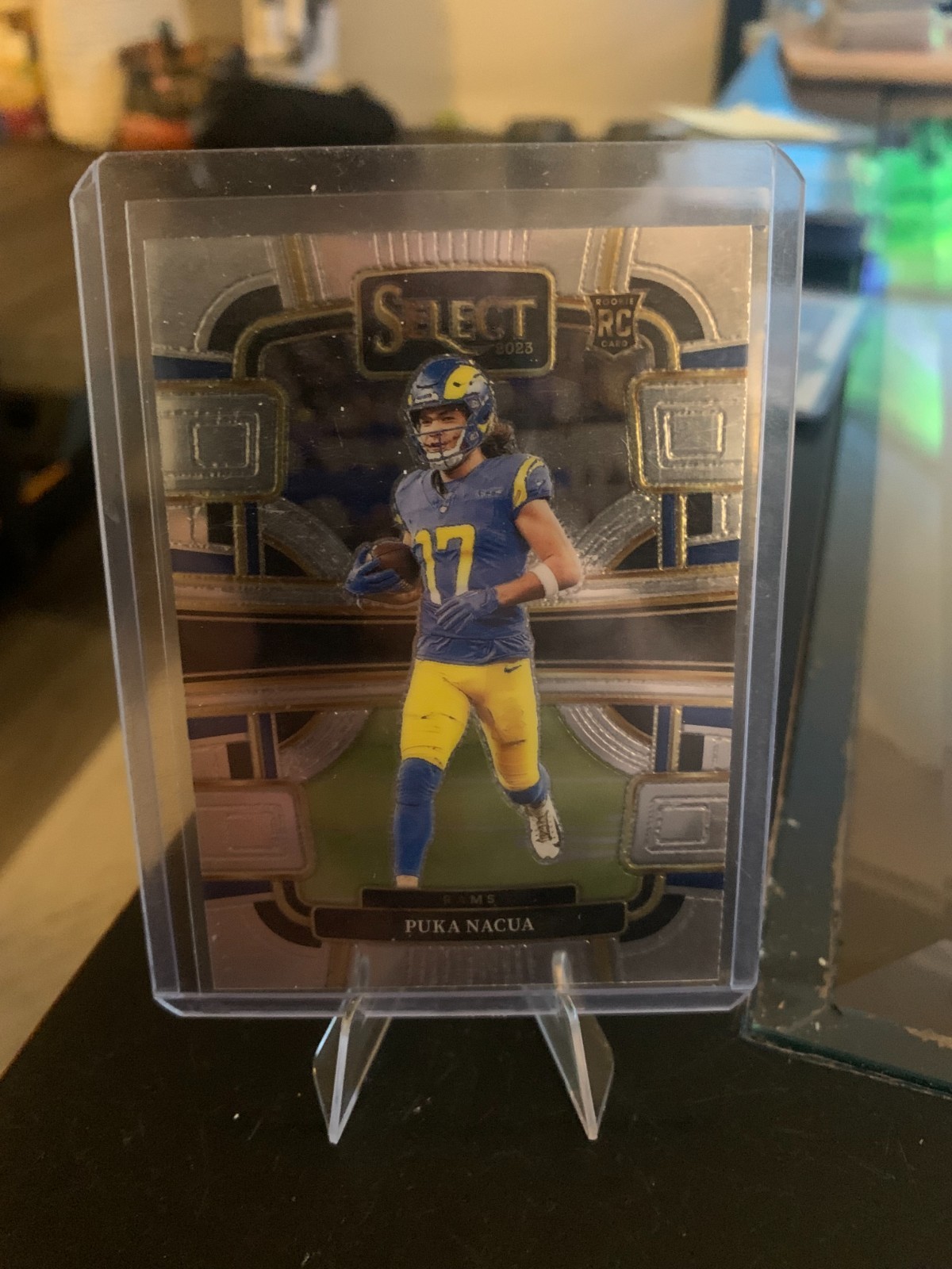 2023 Panini Select Puka Nacua Concourse Level Silver Prizm Rookie Parallel #56