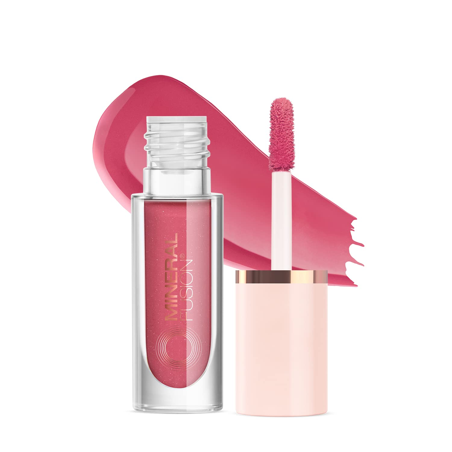 2-in-1 Hydrating Lip & Cheek Stain in Rosy Pink, Long-Lasting, 0.10 Fl Oz