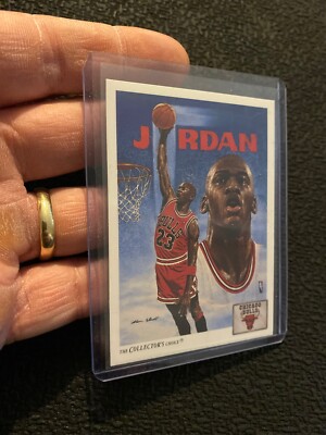 Michael Jordan Vintage Collector Card 1991 Upper Deck Chicago Bulls Last Dance